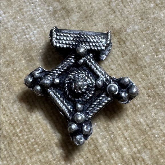 NWOT HANDMADE TUAREG AFRICAN MOROCCAN TRIBAL PENDANT FOR NECKLACE - Picture 3 of 7